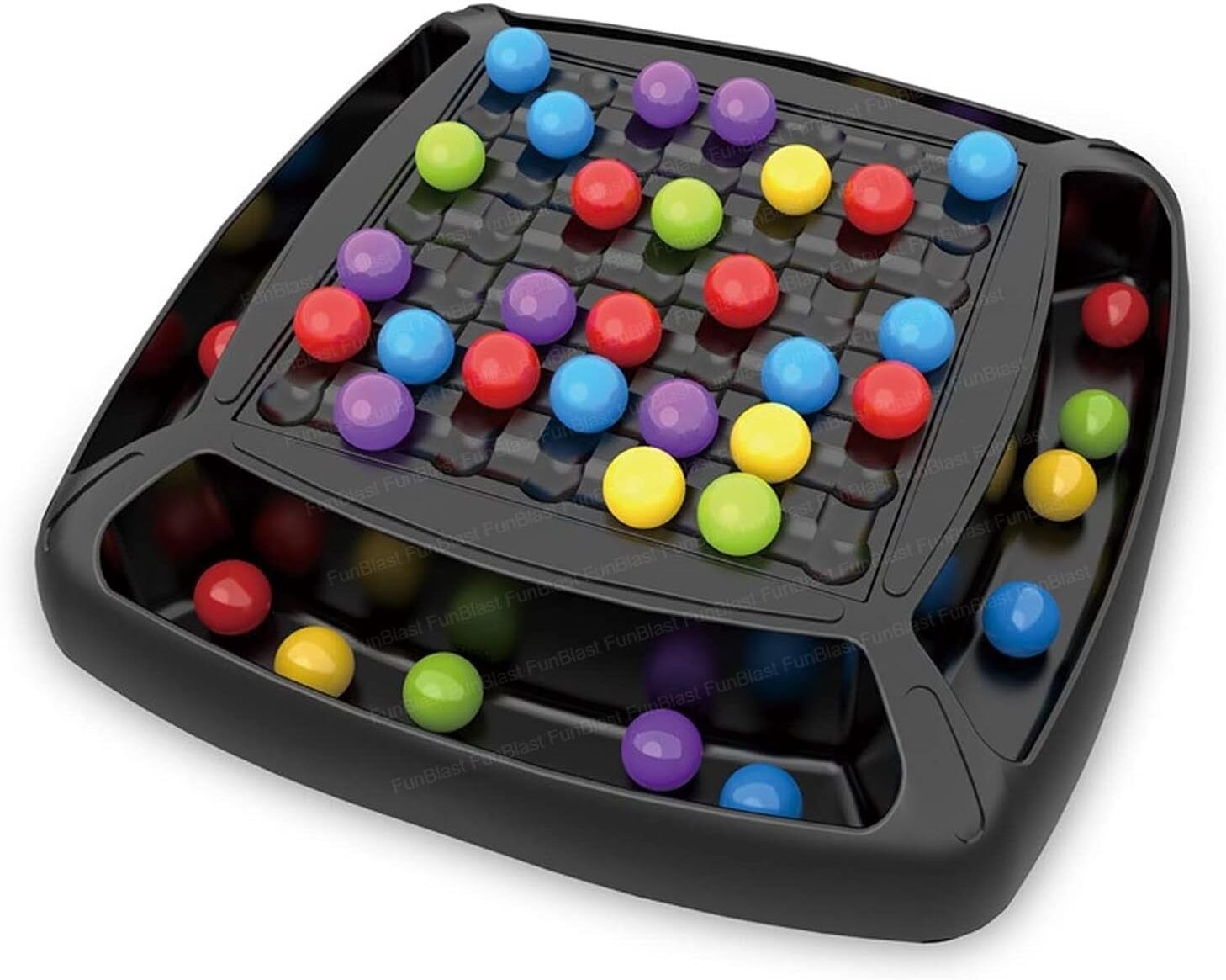 trend zone FunBlast Rainbow Ball Elimination Matching Board Game for Kids & Family-picture-10