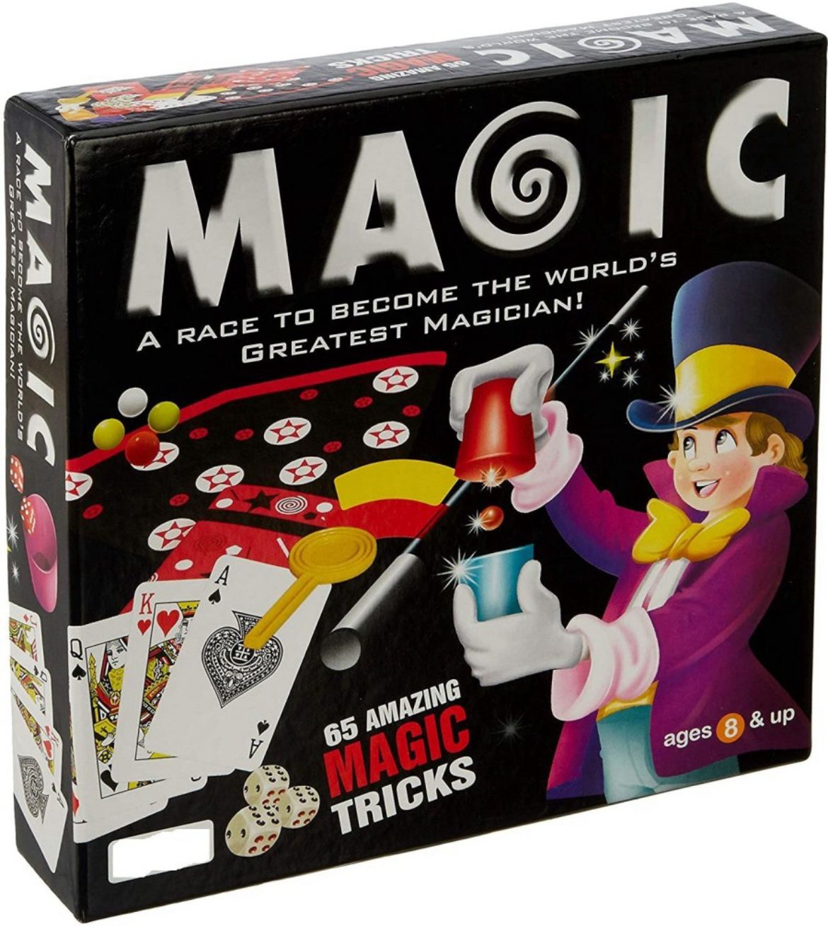 jayaansh traders Magic 65 Tricks , A Race To Became The World’s Greatest Magician Party & Games. Party & Fun Board Game-picture-11