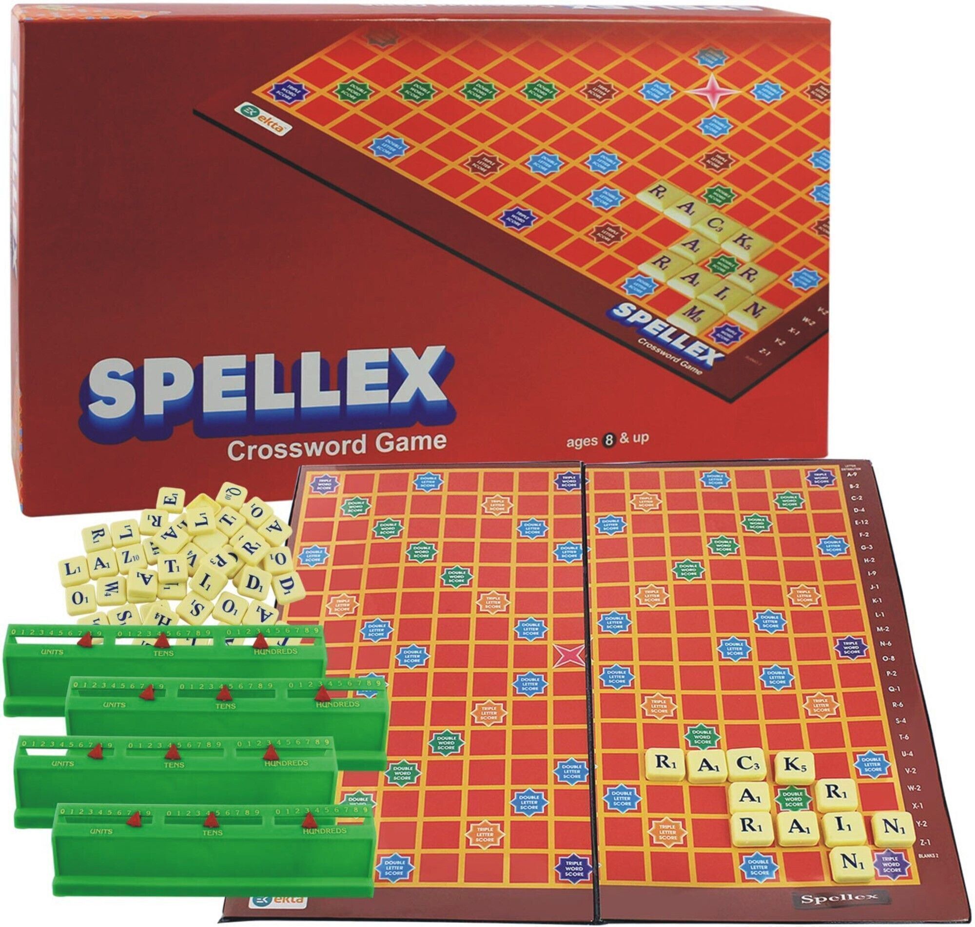 bkdt marketing Crossword English Word Puzzle Game for Kids (Spellex) Educational Board Games-picture-19