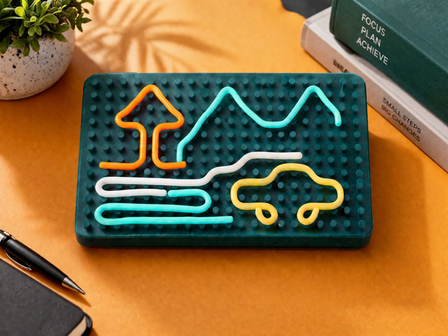 Kids Brain Development Activity Board with Fine Motor Learning Activities Educational Board Games-image-27