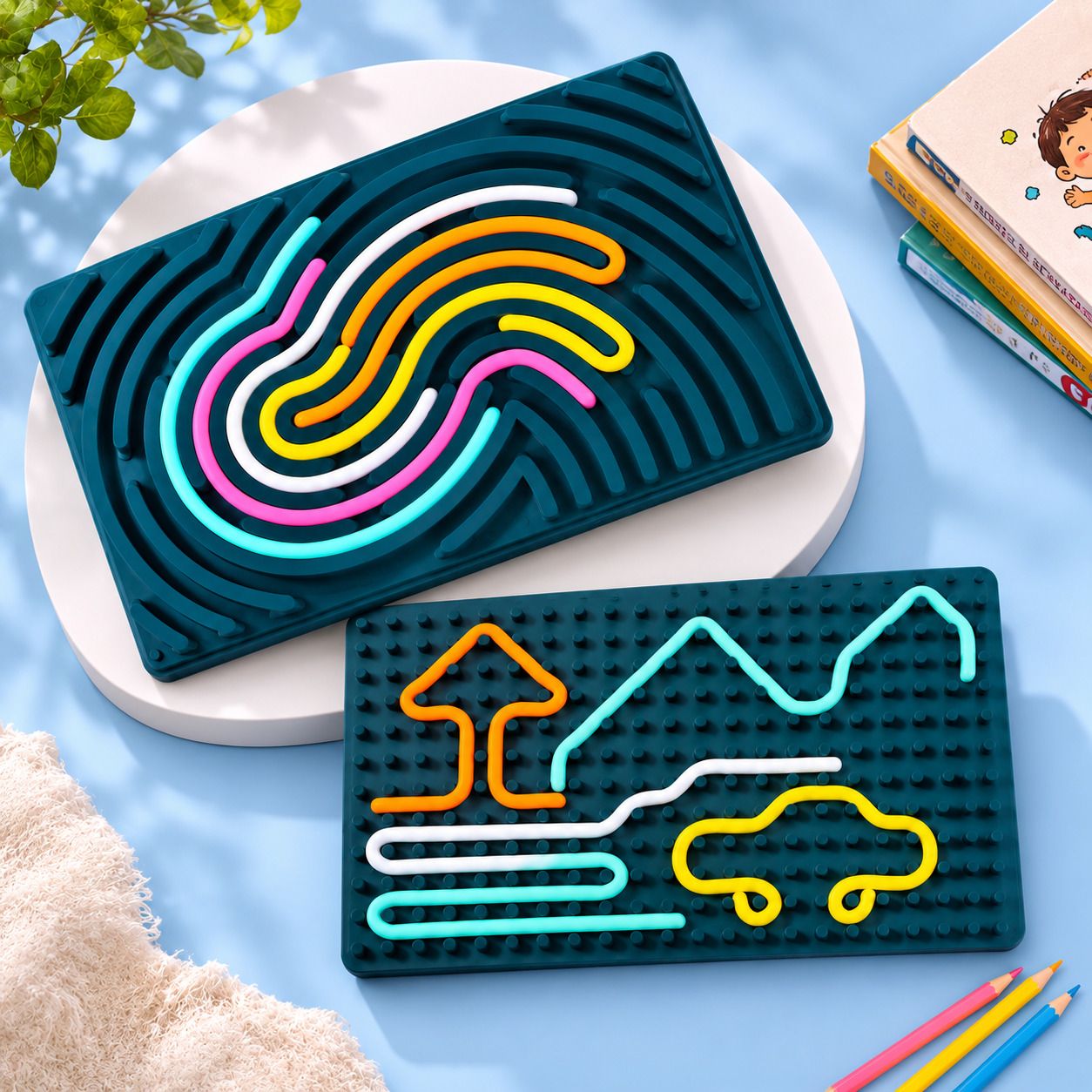urbanplast Educational Sensory Play Board for Kids Educational Board Games-picture-11