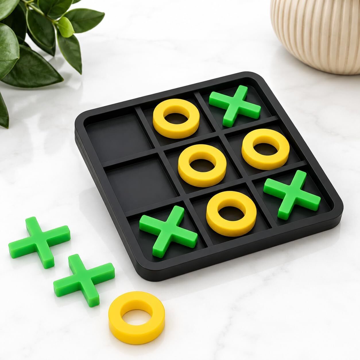 XOXO Tic Tac Toe Puzzle Game Zero & Cross Board for Kids & Adults Strategy & War Board Game-image-6