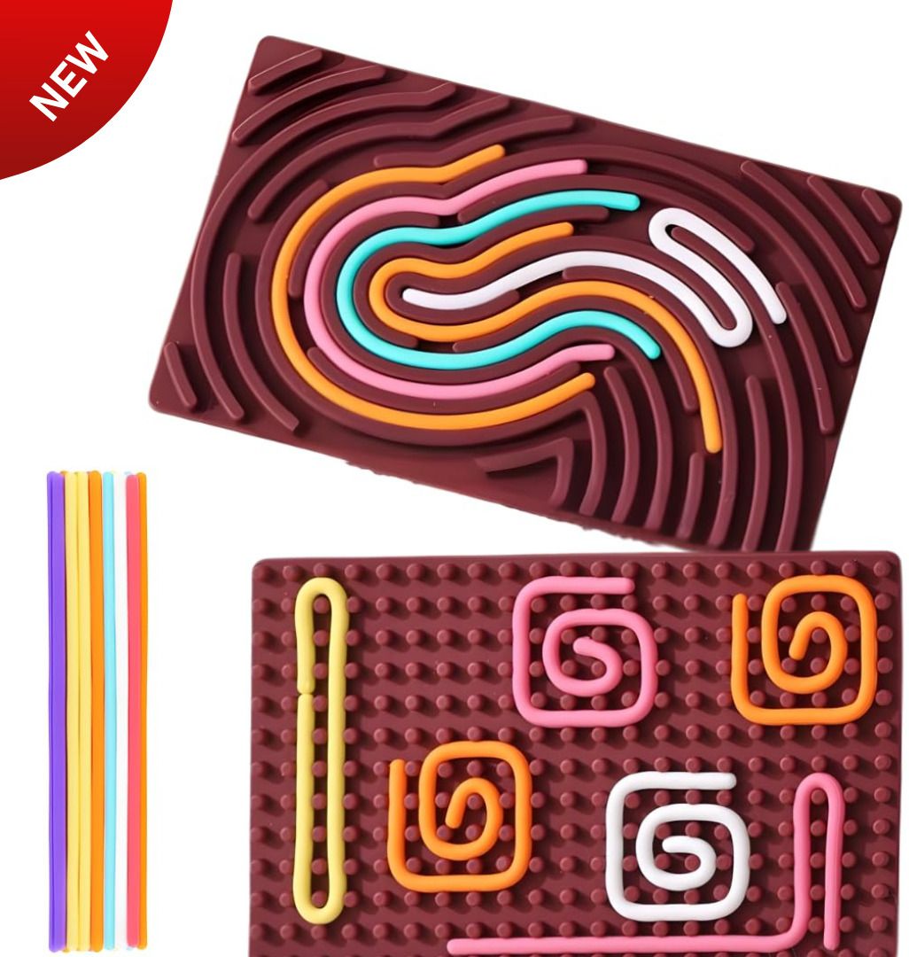 glenston Montessori Sensory Activity Board Color Recognition Fine Motor Learning Toy Party & Fun Board Game-picture-15