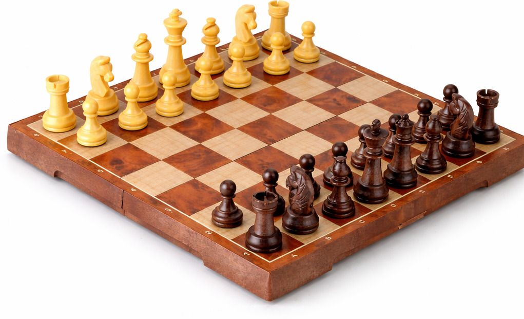 Foldable Chess Board for Kids Adults Travel Chess Set Magnetic Educational Toys 5 cm Chess Board-image-8