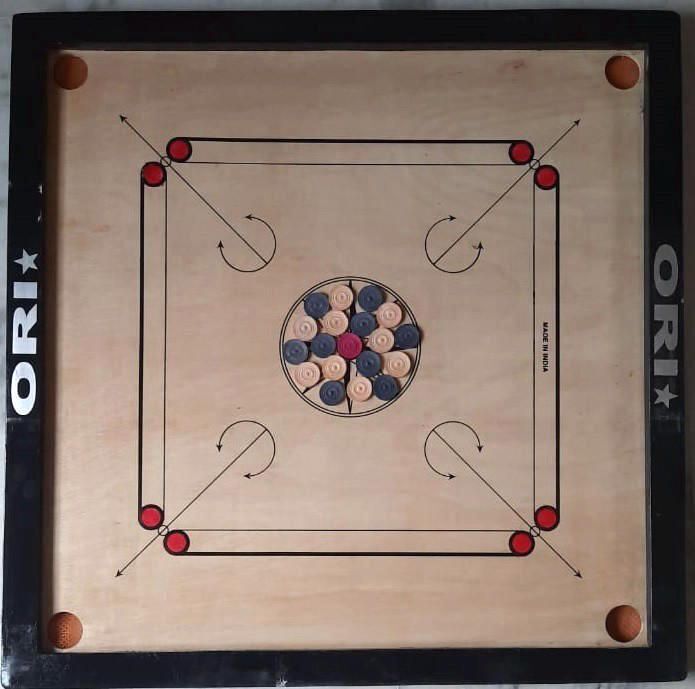 fitdex 32x32inch premium large for all age group with wooden co_Carrom-CD-1214 80 cm Carrom Board-picture-44