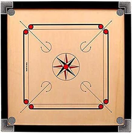 Medium size 26inches 4 cm Carrom Board-image-48