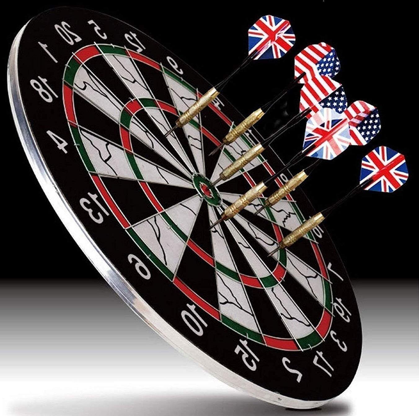 arineo Dartboard with 6 Needles Darts|Indoor & Outdoor Game| 17 cm Dart Board-picture-10