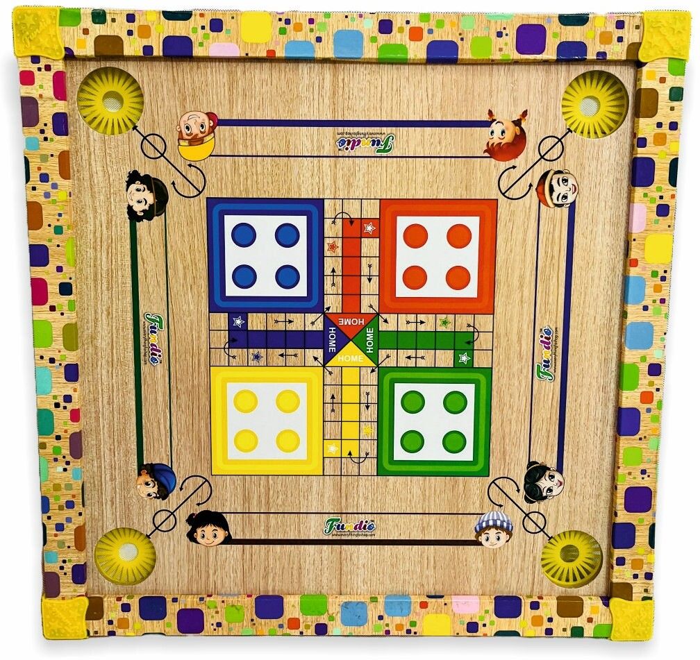 carrom board big size game I multi carrom board 2 cm Carrom Board-image-12