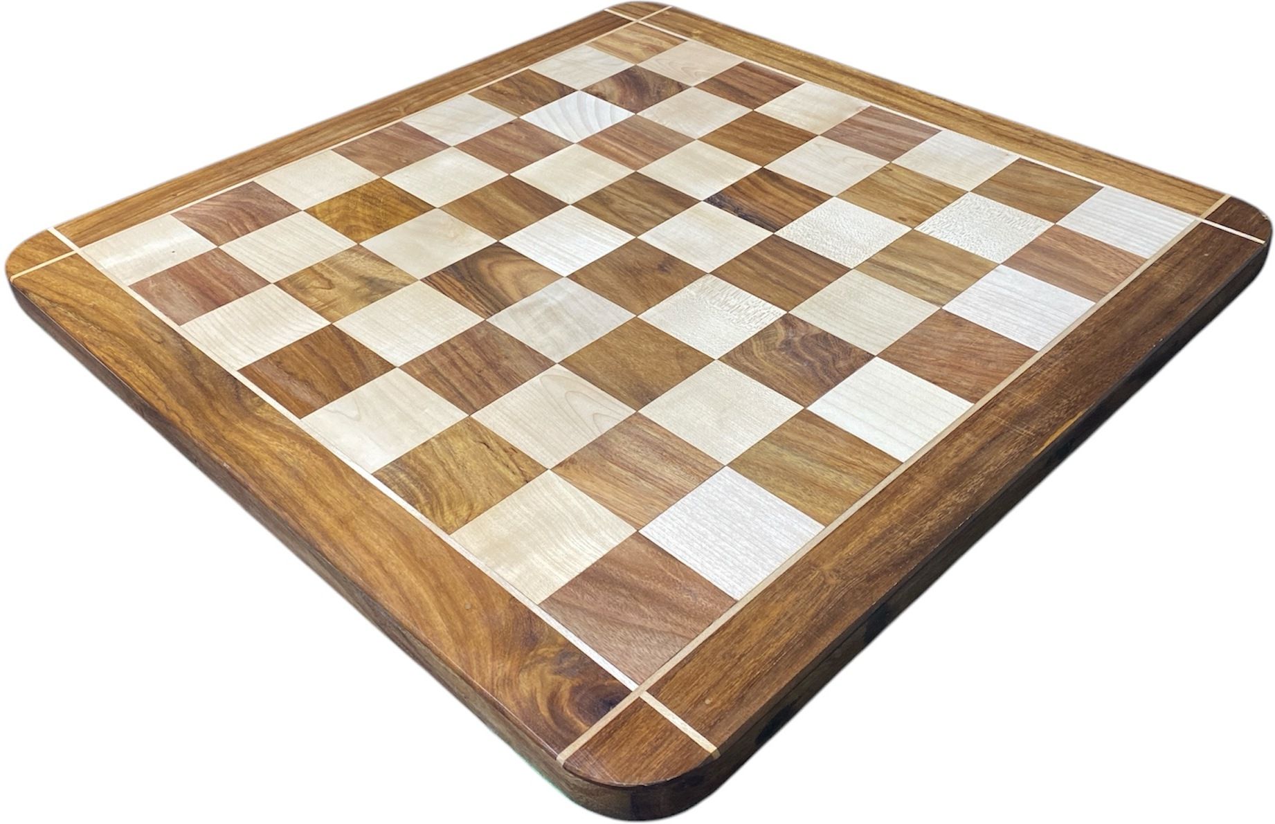 boss handicrafts 21" Golden rosewood wooden chessboard 55 cm Chess Board-picture-26