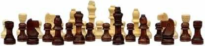 Wooden chess Coin Set, Set Of 32 Coins Made Of Pure Wood Chessmen Wooden Goti 7 cm Chess Board-image-28