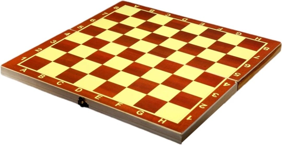 Wooden Folding Chess Premium Board Game With Wooden Chess Coins (11*11 Inch) 28 cm Chess Board