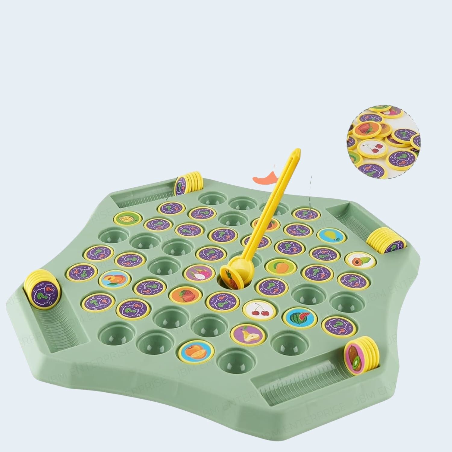 yavrixz enterprise Flipping Chess Memory Match Game Montessori Brain Development Toy Kids Fun-A-25 3 cm Dart Board-picture-11