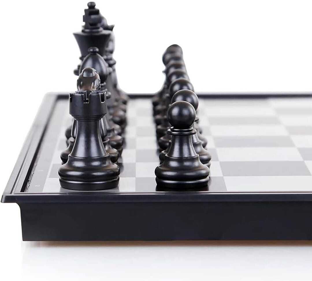 kaash Travel Chess Set with Folding Chessboard Game Educational Toys for Kids Design 8 25 cm Chess Board-picture-19