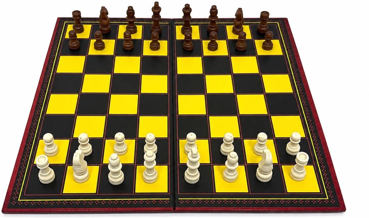 Portable Chess Set, 2 in 1 Travel Board Games for Kids 41 cm Chess Board-image-14