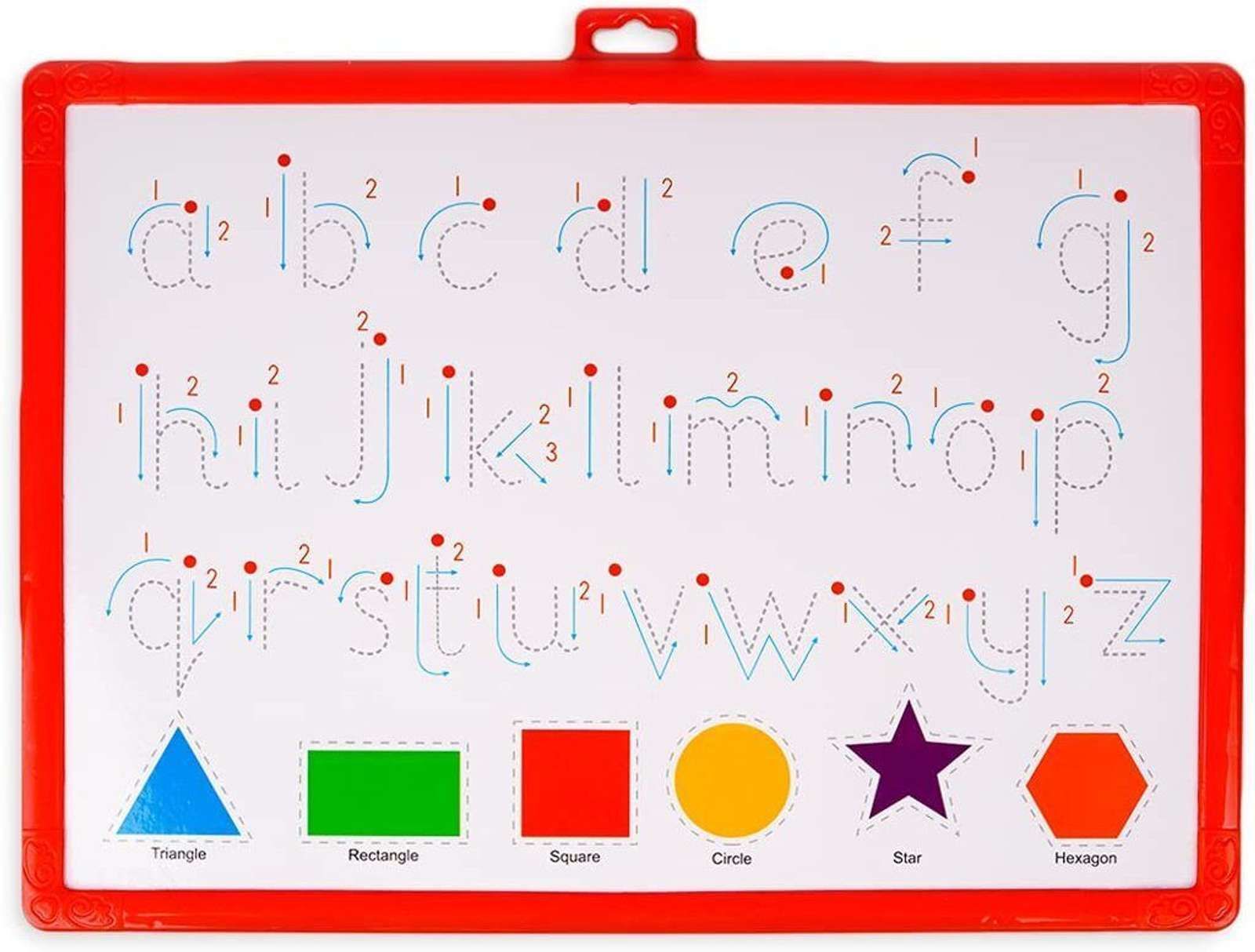 Reusable Alphabet & Number Tracing Board 7 cm Surfing Board-image-31