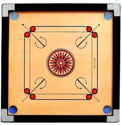 houseofcommon UNIQUE PREMIUM CARROM 26 INCH 11 cm Carrom Board-picture-36