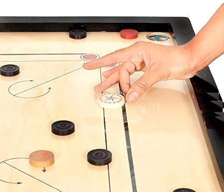 20 Inch Wooden Carrom Board Indoor Family Board Game with Smooth Finish 1 cm Carrom Board-image-41