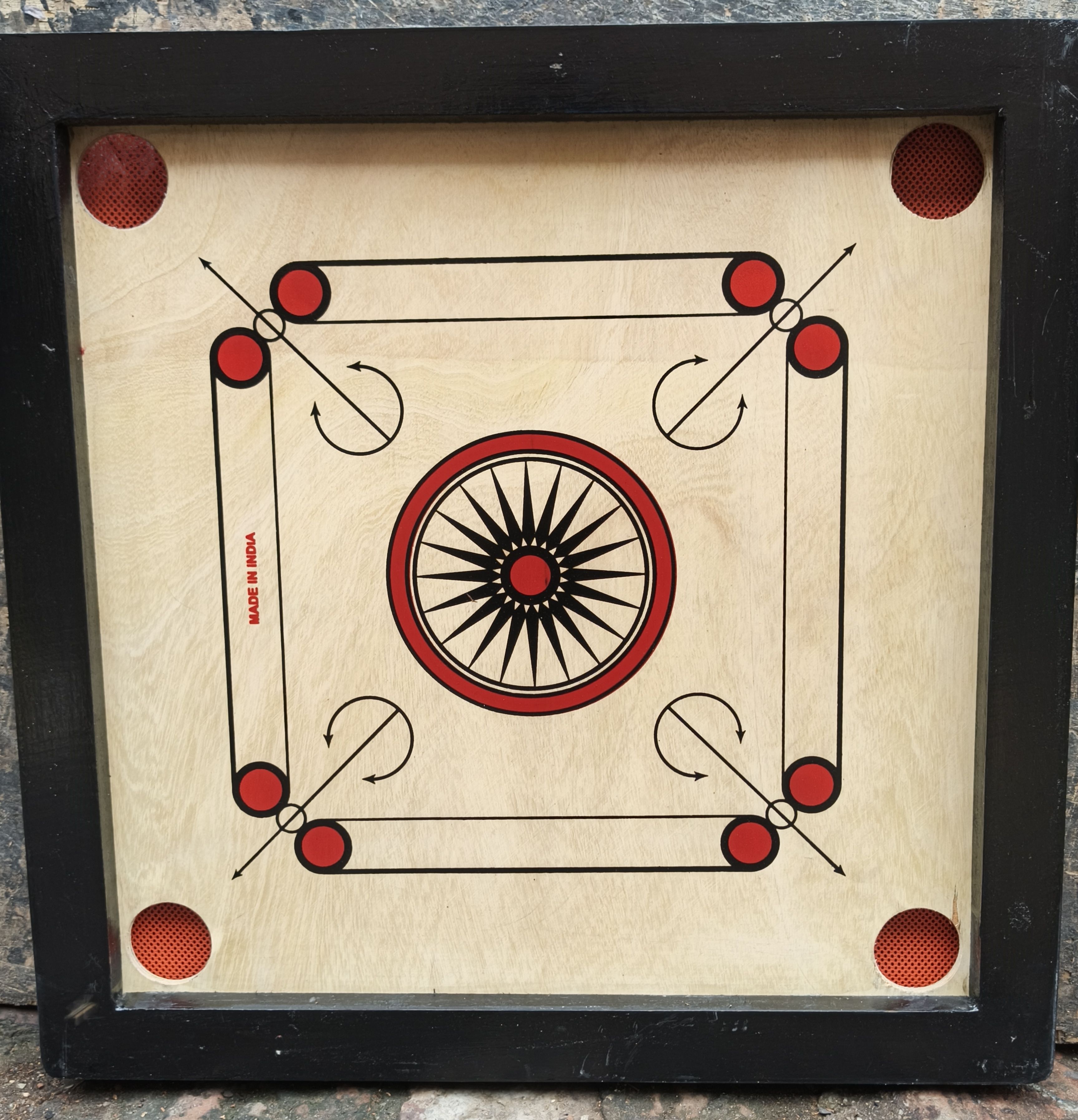 Shayan 21 inch caram board 4 cm Carrom Board-image-27