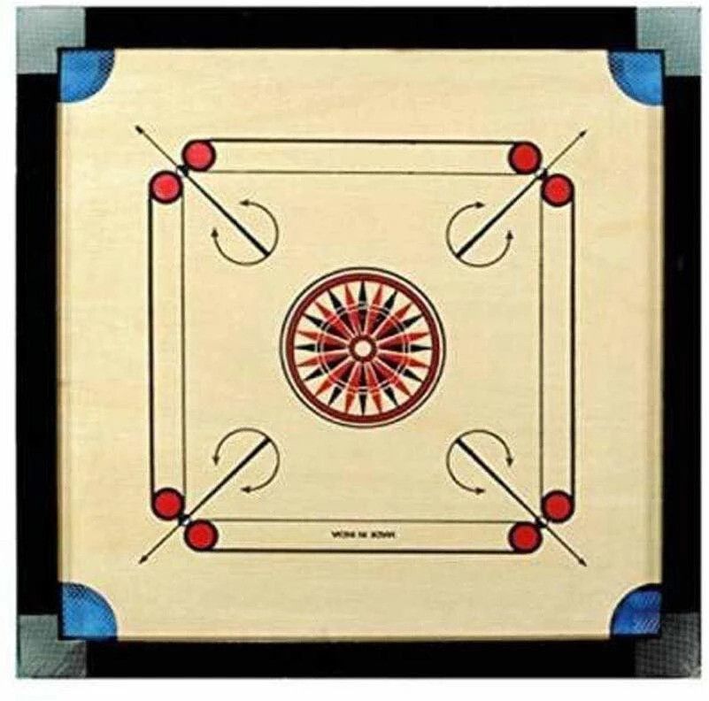 wwar 32 Inch Full Size Carrom Board Kids and Children with Coins 75 cm Carrom Board-picture-11