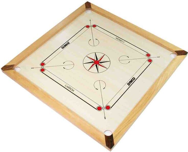 Matte Finish Carrom Board for Professional Practice (26 Inches ) 60 cm Carrom Board-image-45