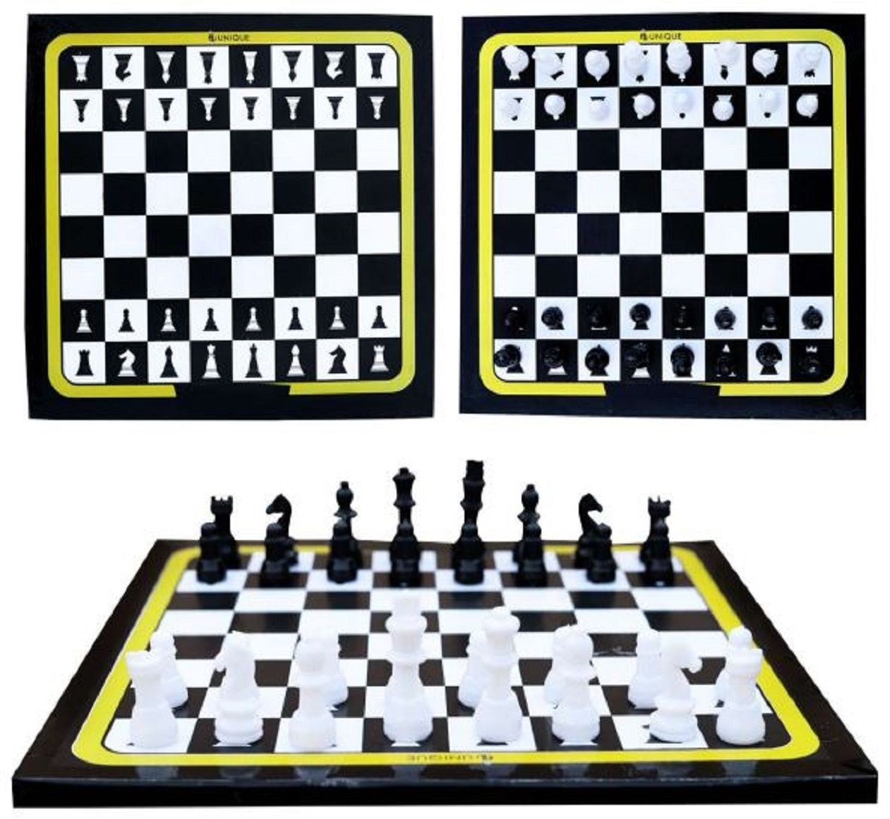 raj elites sports Foldable Chess Game With Solid Plastic Piece And Quality Carry Bag 45 cm Chess Board-picture-17