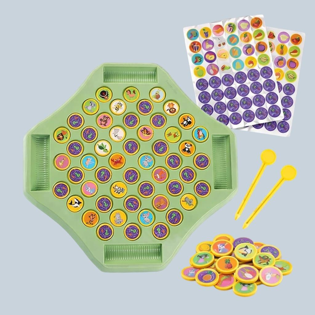 Flipping Chess Memory Match Game Montessori Brain Development Toy Kids Fun-A-48 3 cm Dart Board-image-49