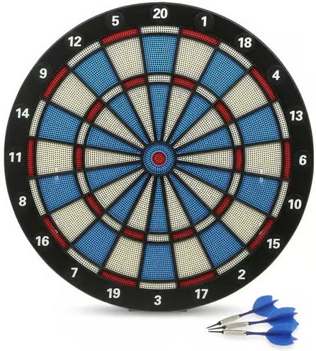 DartBoard Plastip 40cm With 3Darts 4 cm Dart Board-image-37
