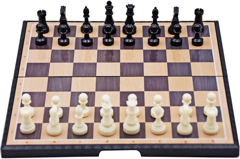Magnetic Folding Chess Set With 32 Chess Coins | Size 24x24 Cm 4 cm Chess Board-image-43