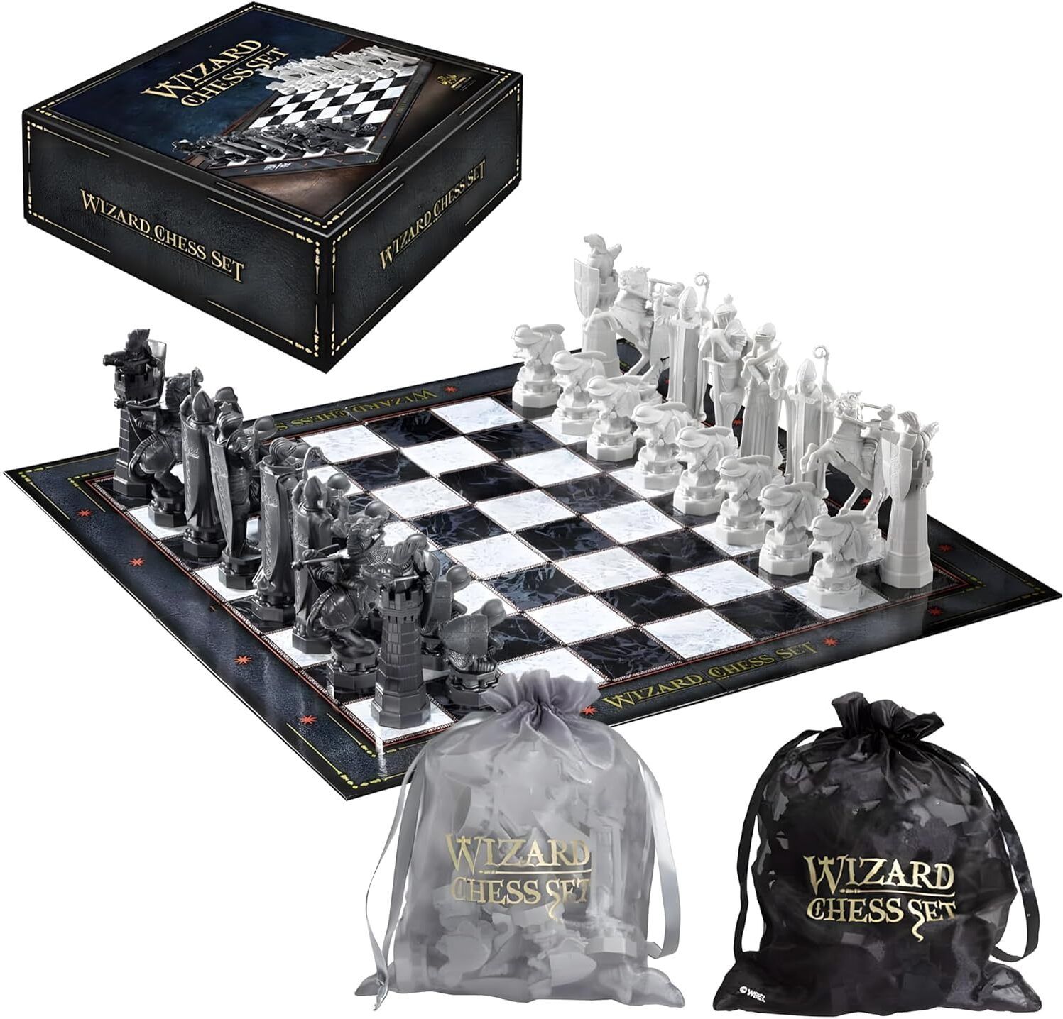 Chess Board Game, Premium Gift Set with Storage Bags, Board 46.99 cm Chess Board-image-24