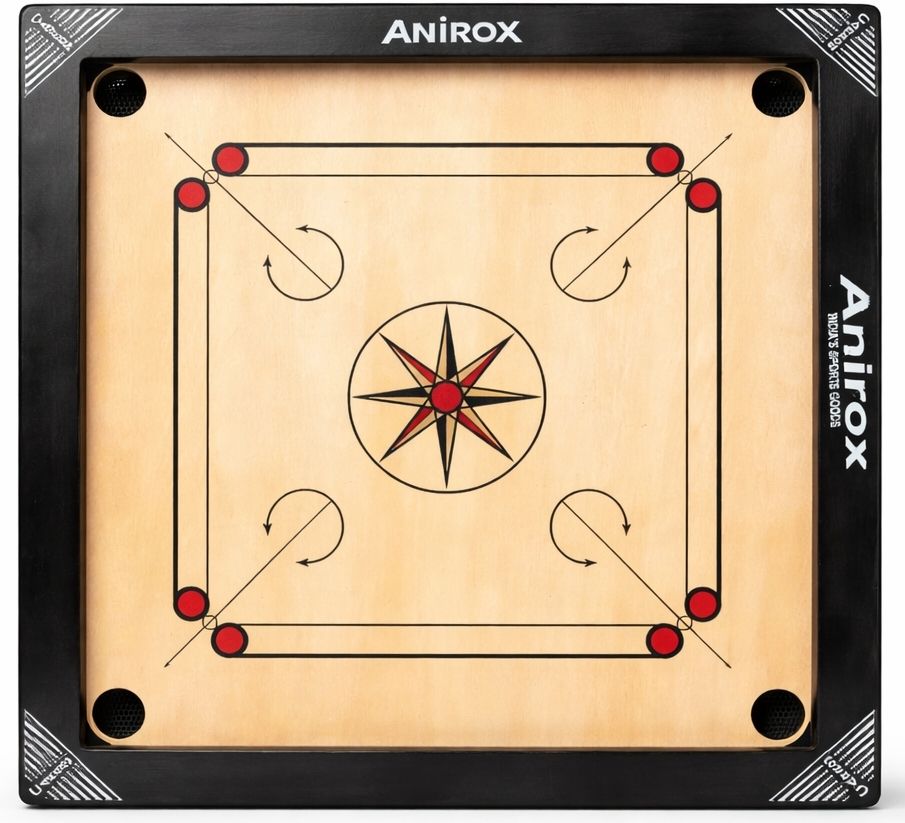 26 Inch Medium Carrom Board | Premium Wooden Frame | Smooth Playing Surface 65 cm Carrom Board-image-16
