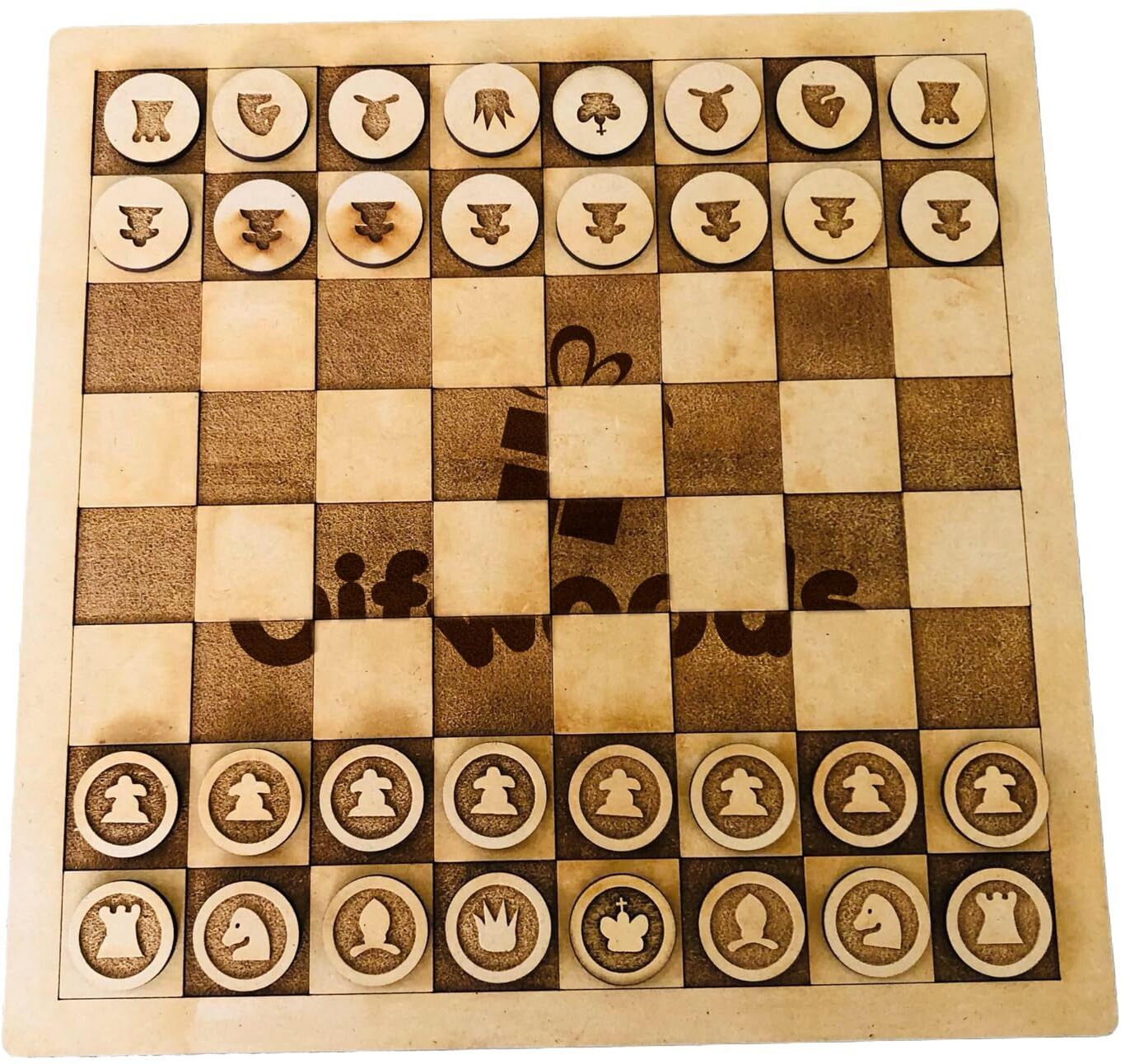 gifwoods Wooden Chess Board 30 cm Chess Board-picture-28