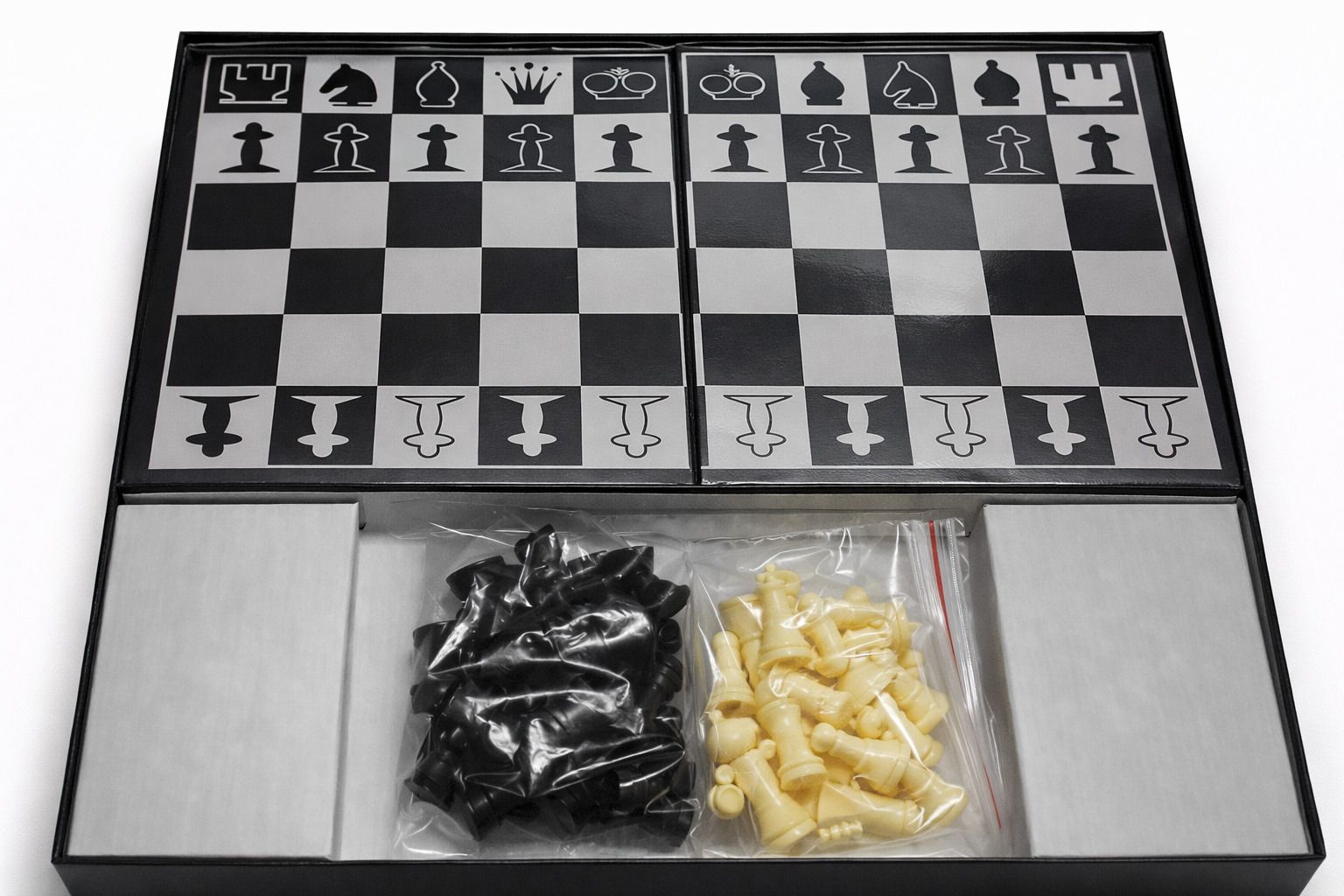 Black & White Chess Board 10 cm Chess Board-image-12