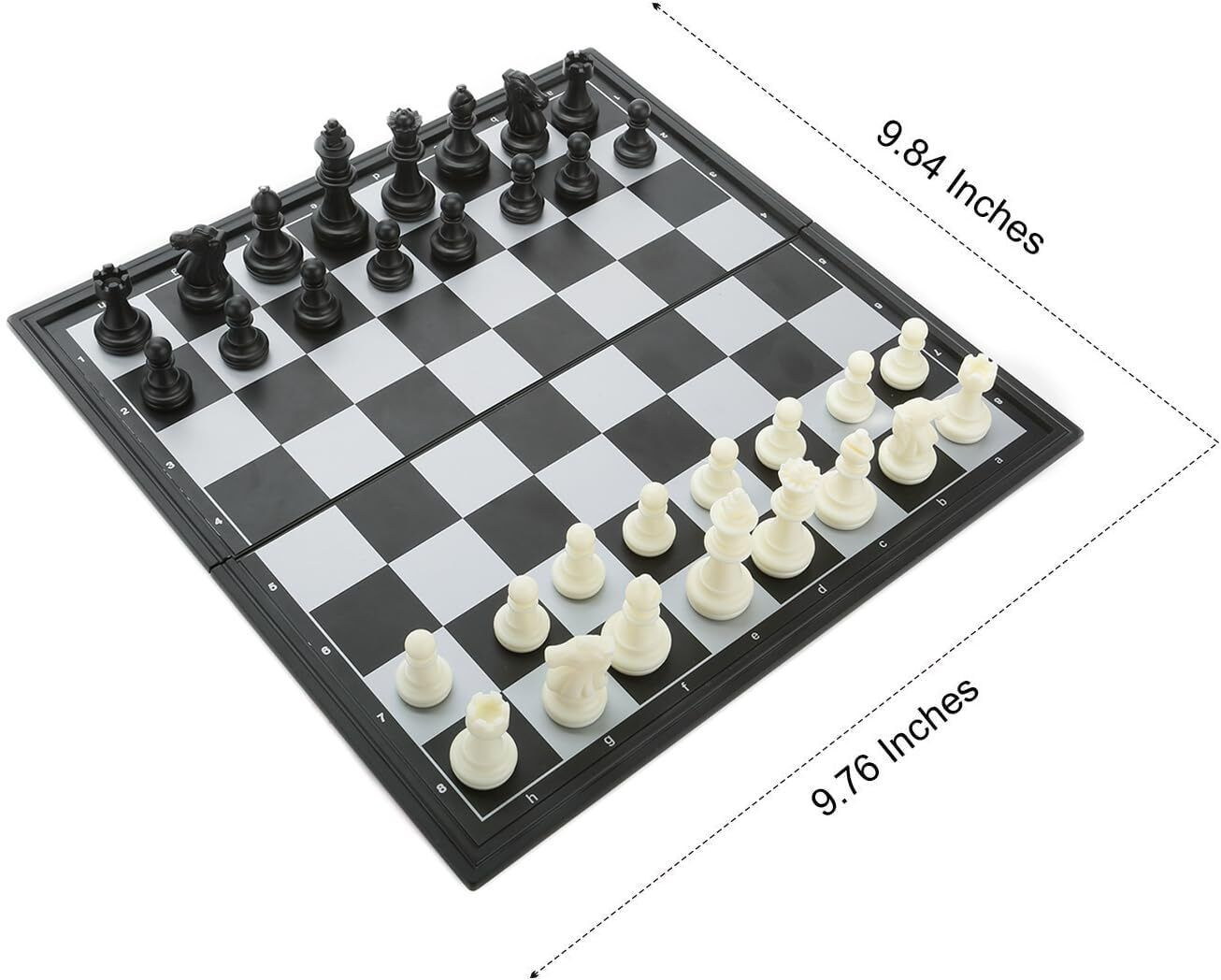 kavid Portable Magnetic Chess Set for Kids & Adults 25 cm Chess Board-picture-46