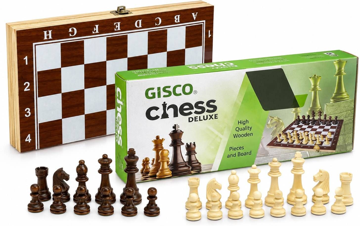 Wooden Handcrafted Foldable Magnetic Chess Board 30 cm Chess Board-image-44