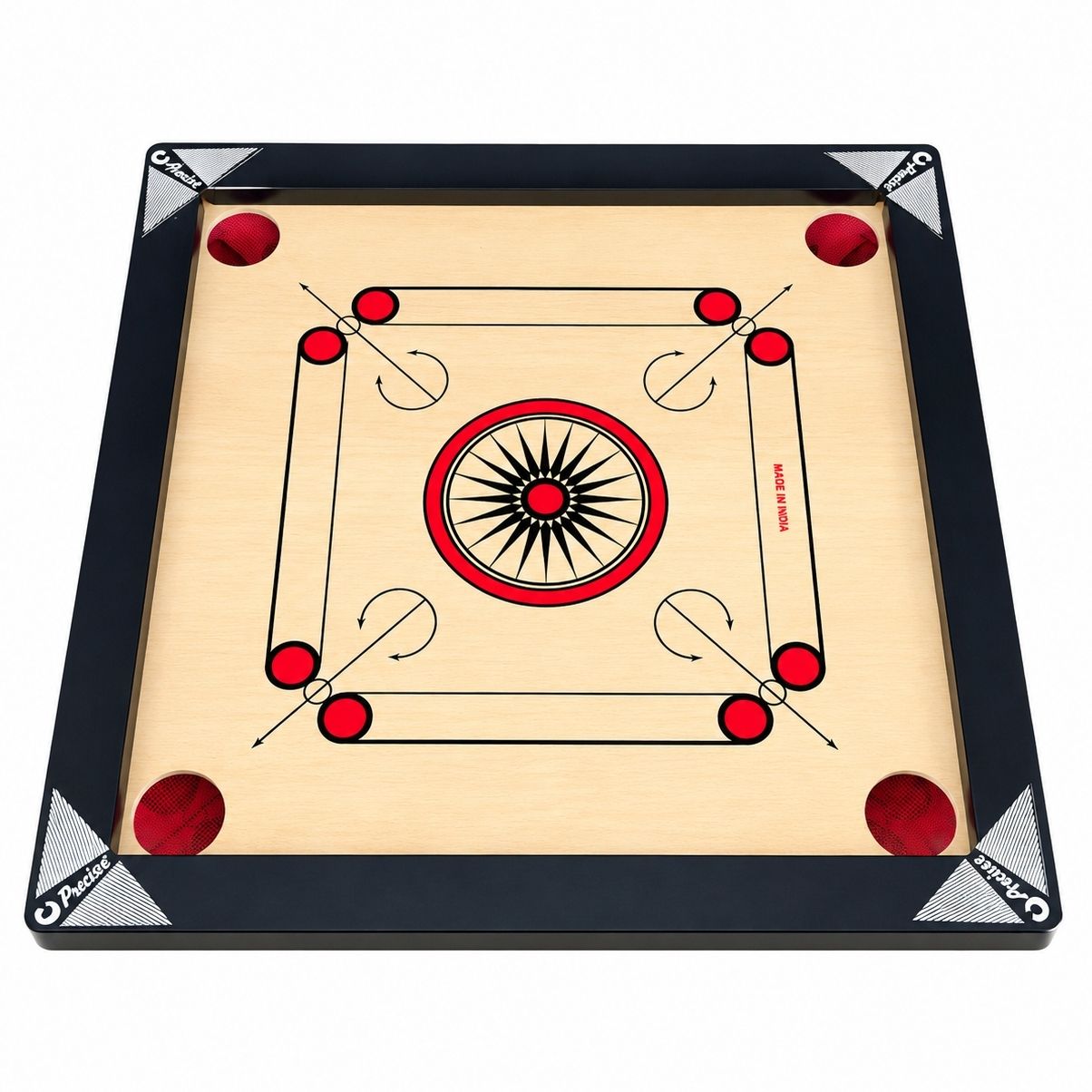 zunaira sports ZS-CB20 5 cm Carrom Board-picture-39