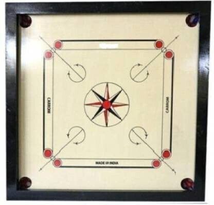 wwar 32*32 Full Size Glossy Polish Carrom Board 81.28 cm Carrom Board-picture-17