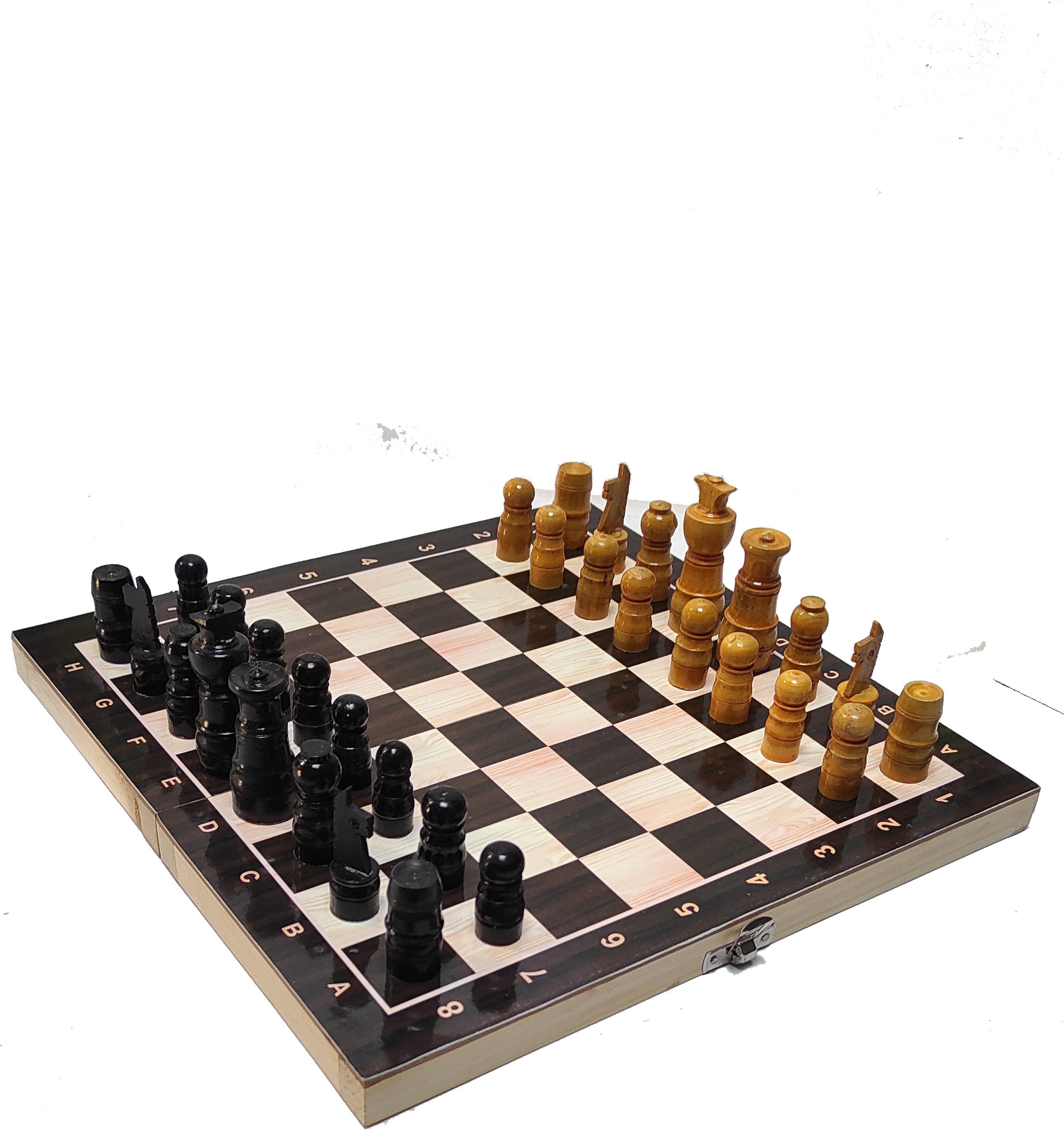 decorcreation Folding Wooden Chess Board 12x12 inch 30 cm Chess Board-picture-27