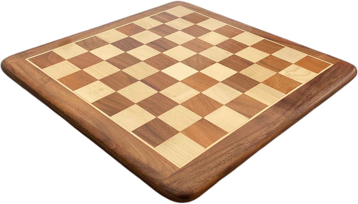 boss handicrafts 16" Golden rosewood wooden chessboard 45 cm Chess Board-picture-13