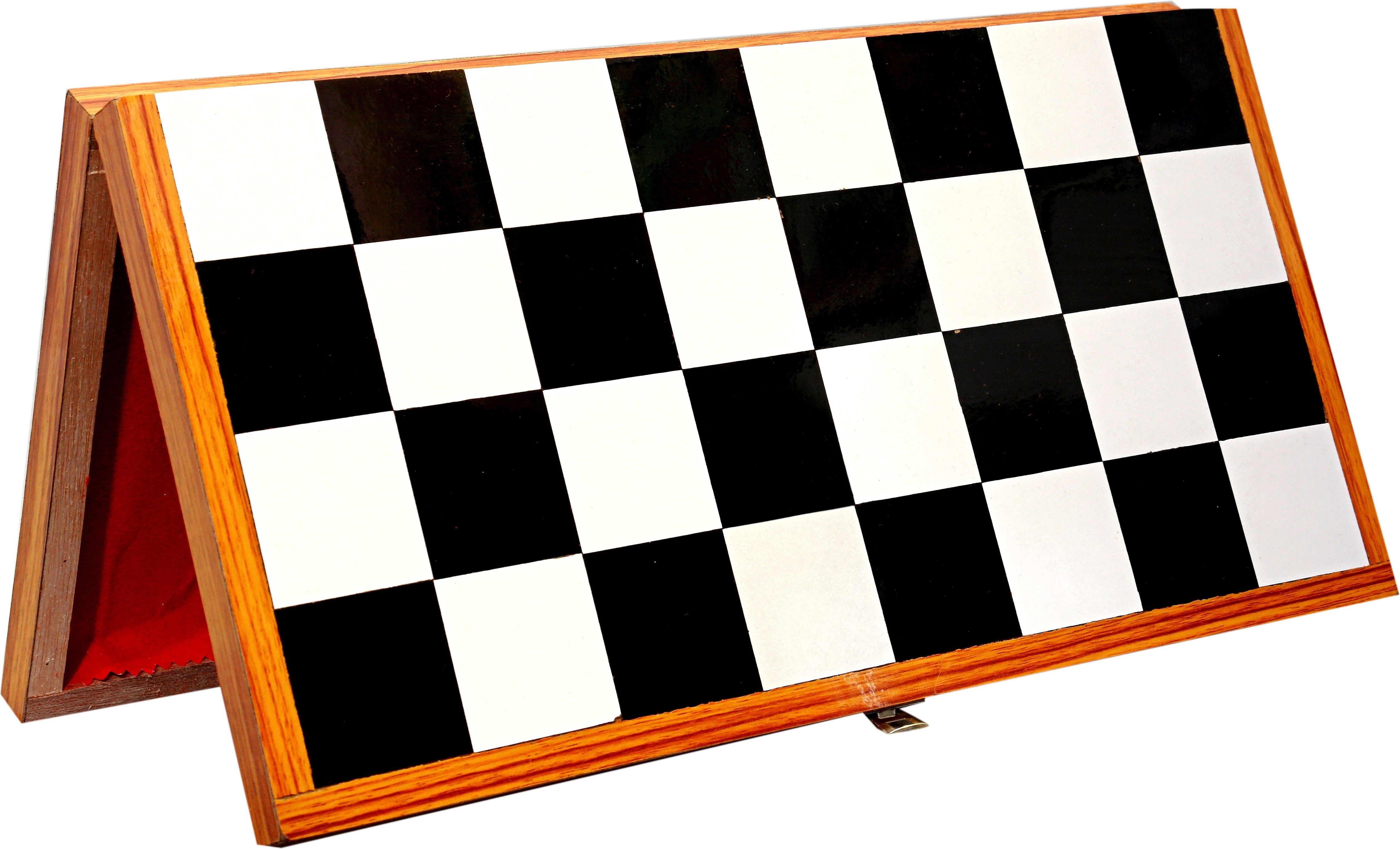 hhs sports Foldable Black & White Chess Board with 32 Pawns 35.5 cm Chess Board-picture-20