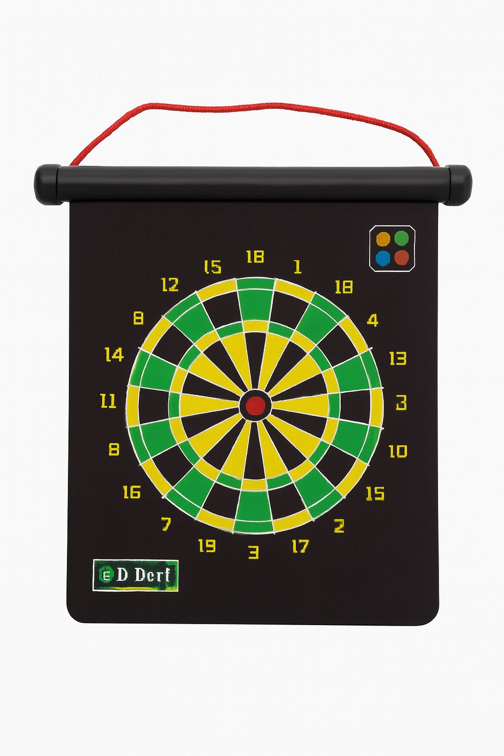 Magnetic Dart Board Strong Hold Safe & Portable 12 inch,4 darts Double sided 32 cm Dart Board-image-3