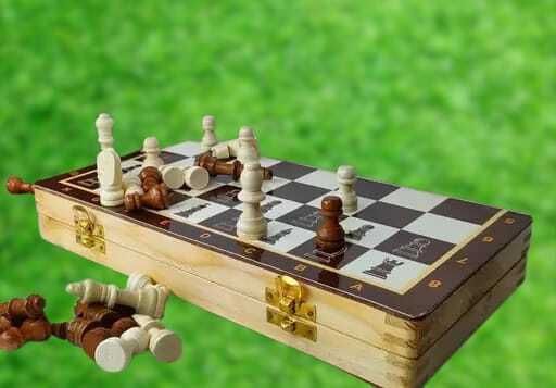 hyper Folding Chess, Handmade Game Board 12*12 inches Wooden Chess 35.2 cm Chess Board-picture-28