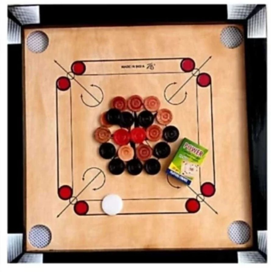 red queen 20wood 1.5 cm Carrom Board-picture-18