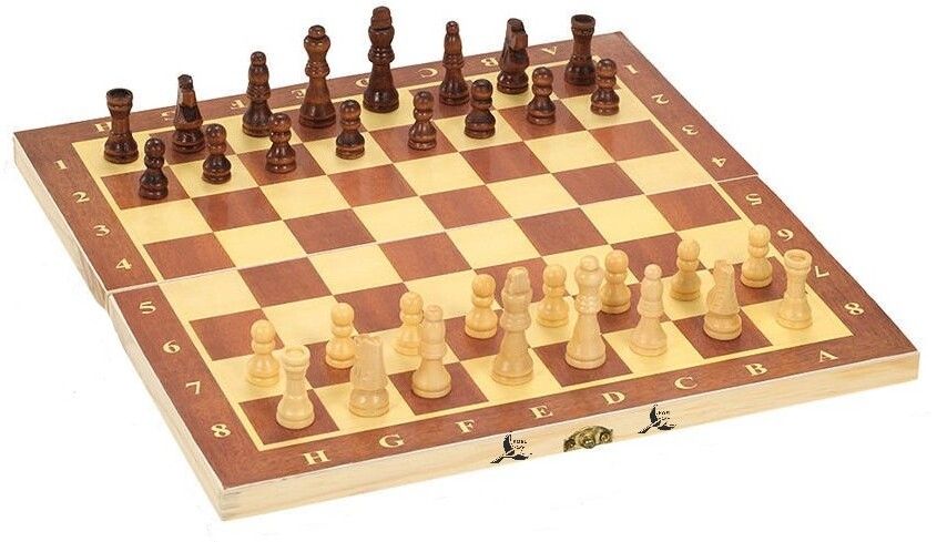 Wooden Folding Chess Set & Chess Pieces 30 cm Chess Board