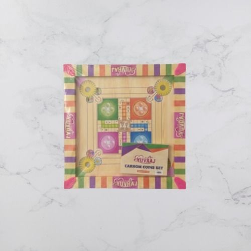 Premium Wooden Carrom Board Game | Multicolor Design 36 cm Carrom Board-image-38