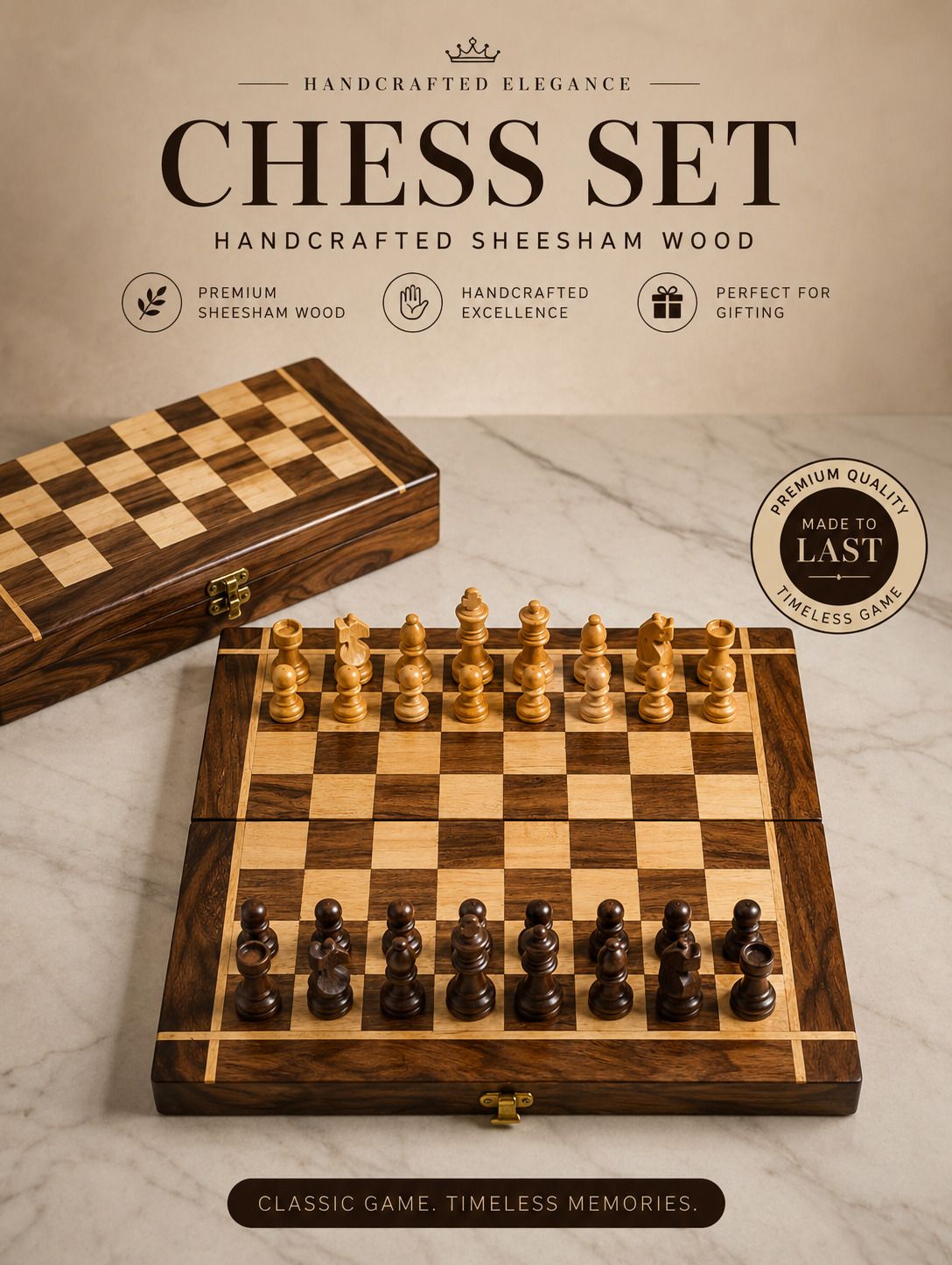 Chess Board 5.5 cm Chess Board-image-30