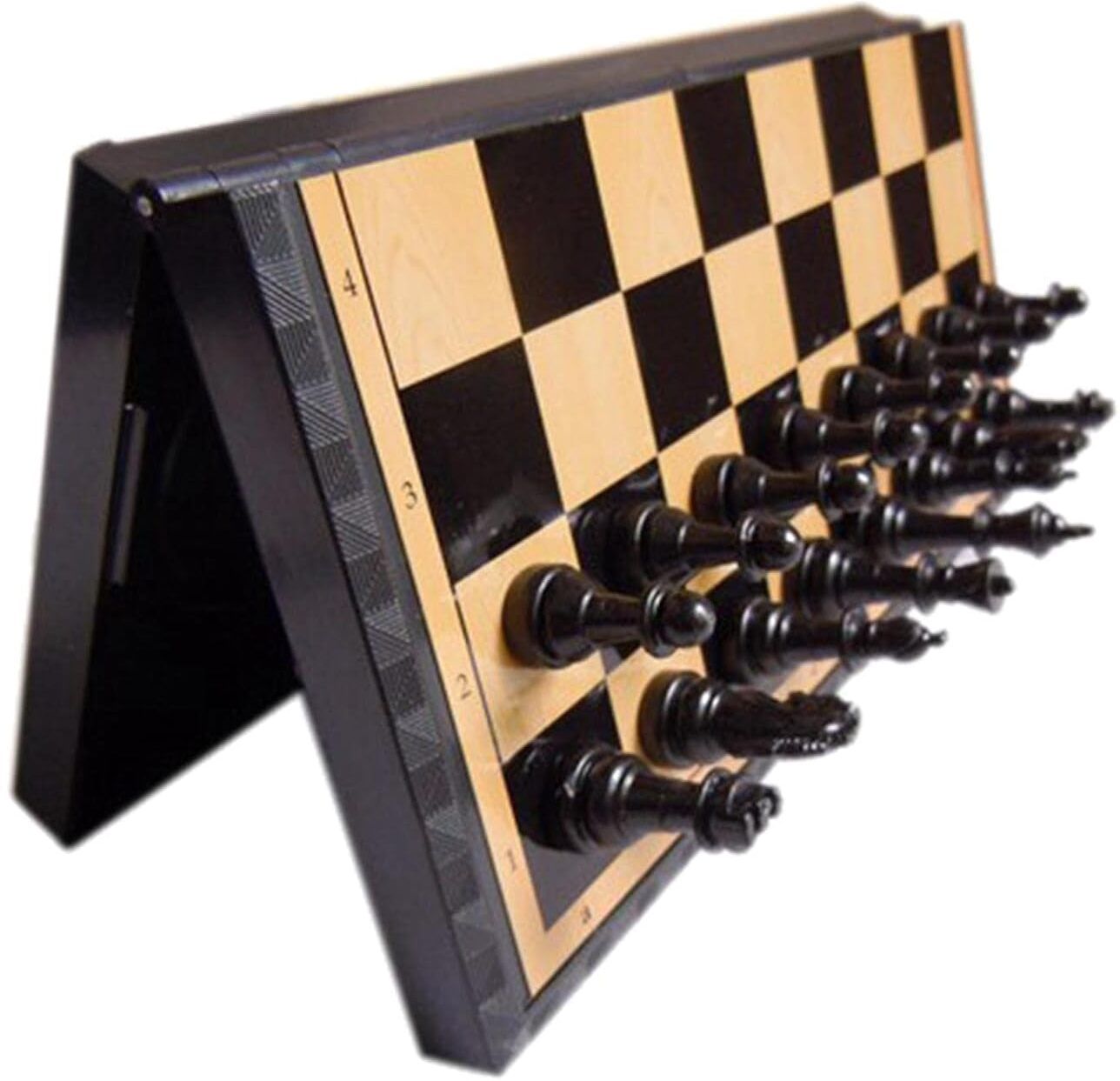 spocco Magnetic Plastic Folding Chess Board 2 Players Game for kids & adult (10 Inch) 4 cm Chess Board-picture-10