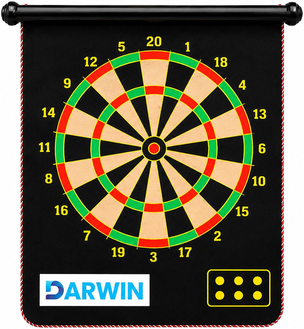 Magnetic Roll Up Dart Board 1 cm Dart Board-image-36