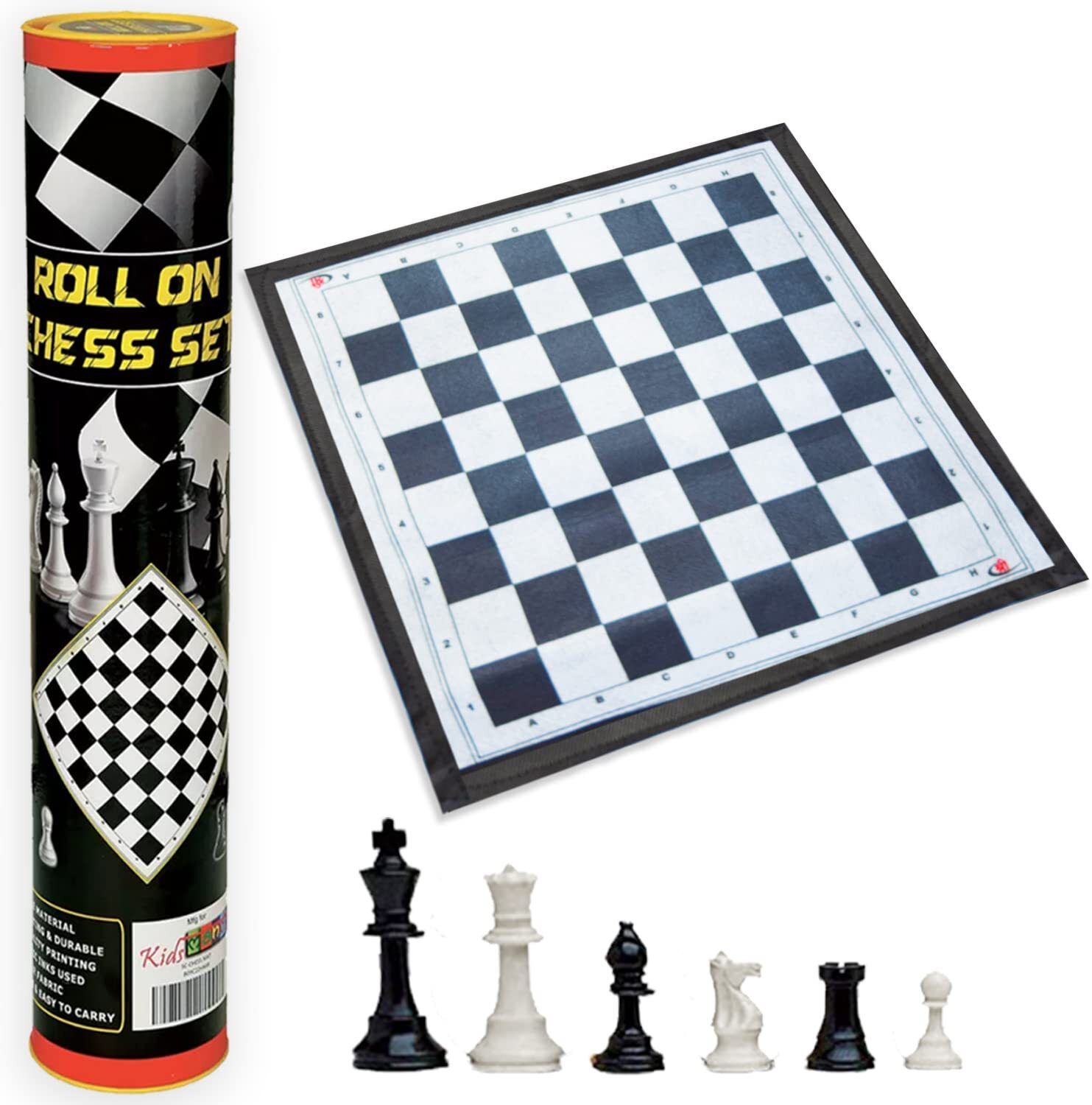 kids mandi Lightweight Chess Mat and Pieces for All age 2.5 cm Chess Board-picture-22