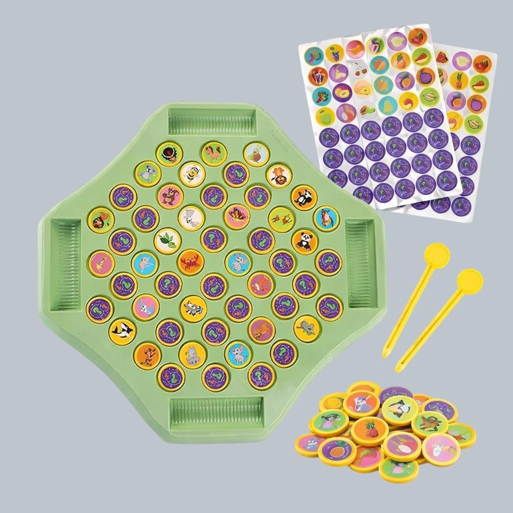 yavrixz enterprise Flipping Chess Memory Match Game Montessori Brain Development Toy Kids Fun-AA-49 3 cm Dart Board-picture-28
