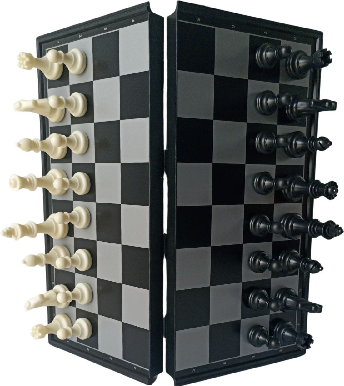 Big Foldable Magnetic Chess Board with Folding Portable Storage Case 31.5 cm Chess Board-image-45